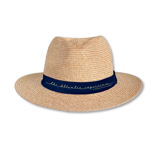 Chapéu de Palha Fita Azul Navy PortoBay